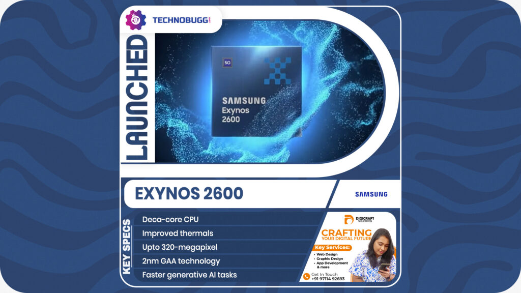 Samsung Unveils Exynos 2600