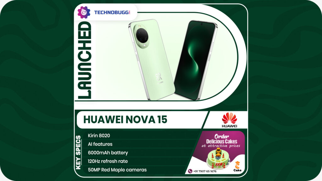 Huawei Nova 15 Goes Official
