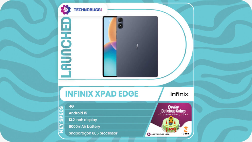 Infinix XPad Edge Unveiled Infinix XPad Edge Unveiled