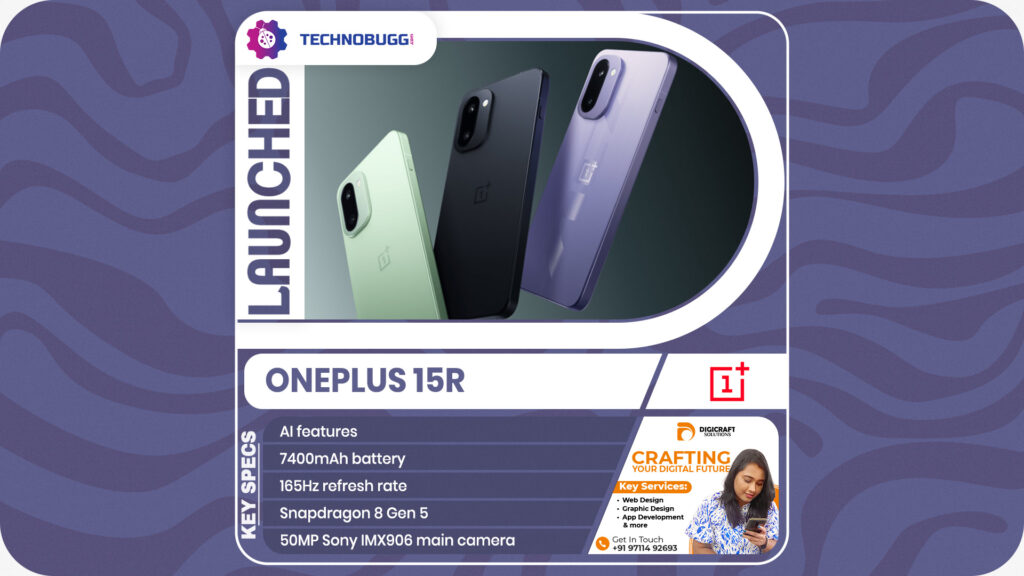 OnePlus 15R Unveiled OnePlus 15R Unveiled