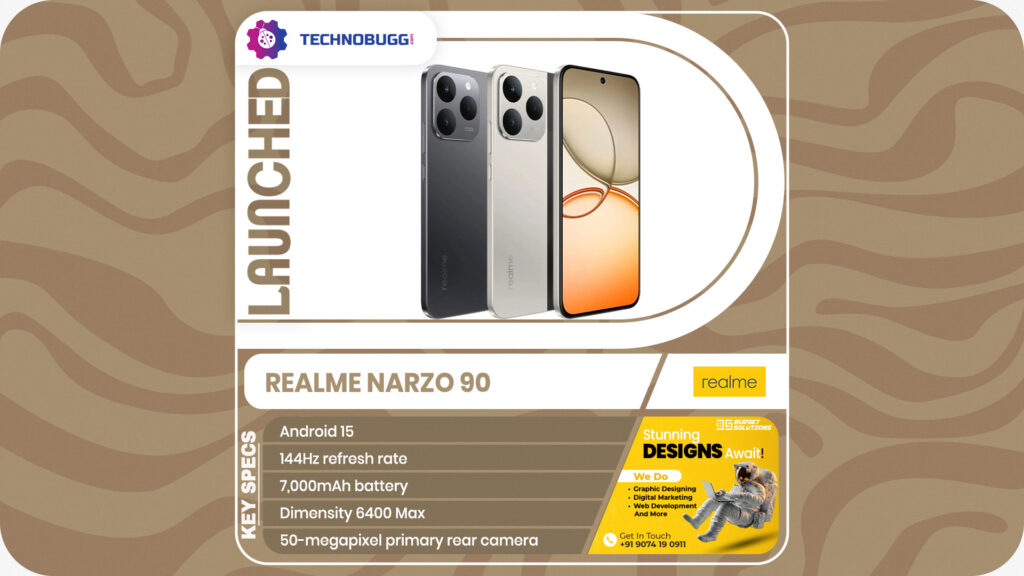 Realme Narzo 90 Unveiled