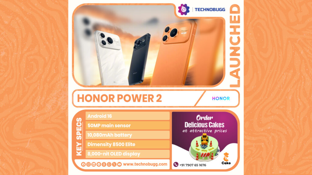 Honor Power 2 Unveiled Honor Power 2 Unveiled