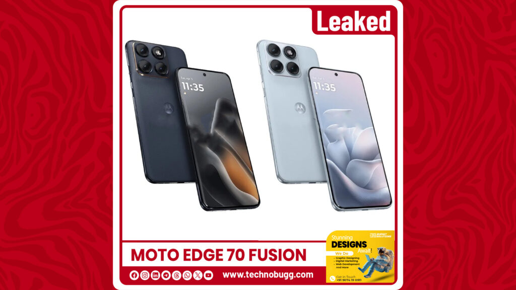 Moto Edge 70 Fusion Renders And Key Specifications Leaked Online