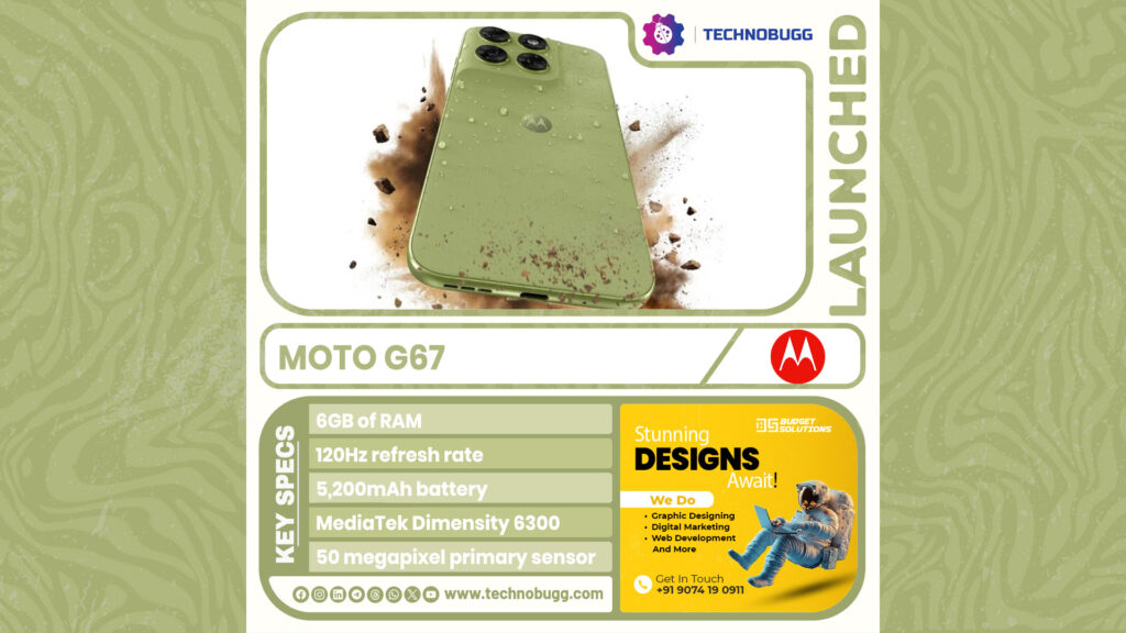 Moto G67 Unveiled