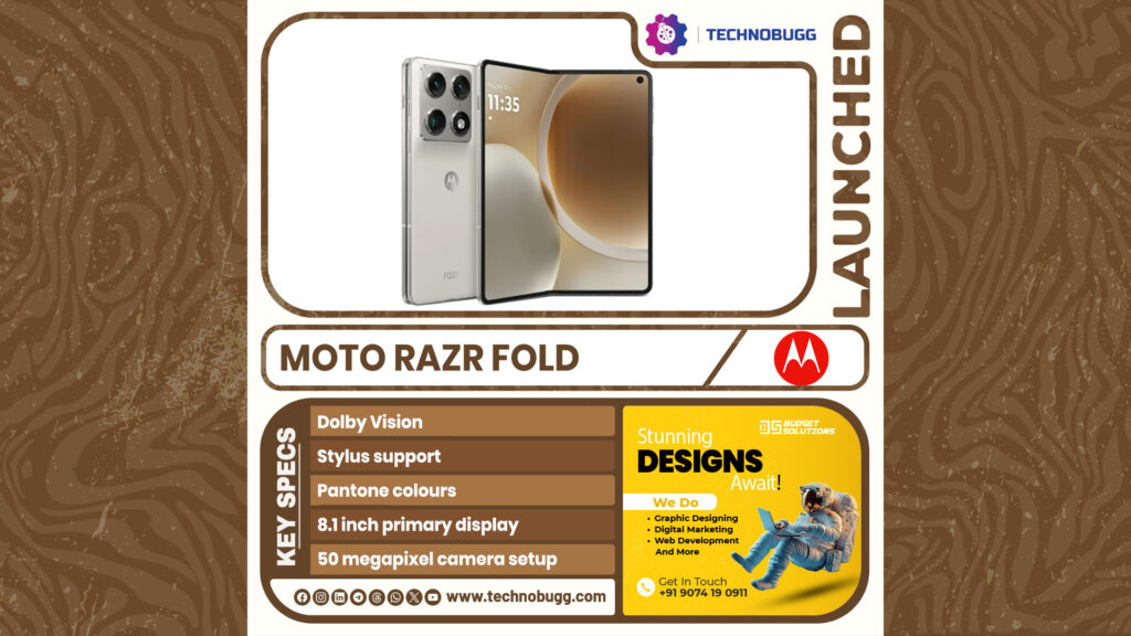 Moto Razr Fold Goes Official