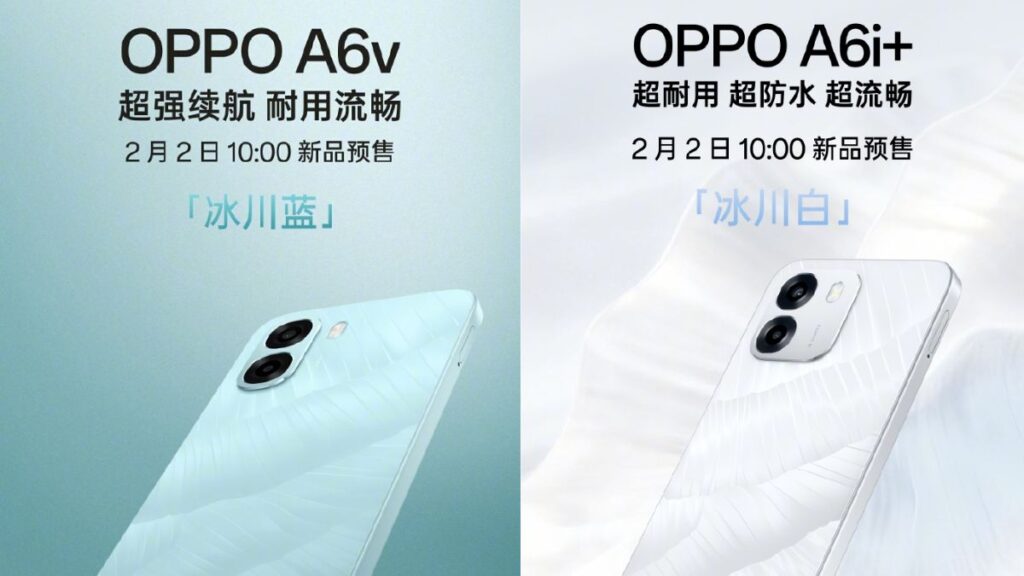 Oppo A6V & Oppo A6i Plus Unveiled Oppo-A6V-and-Oppo-A6i