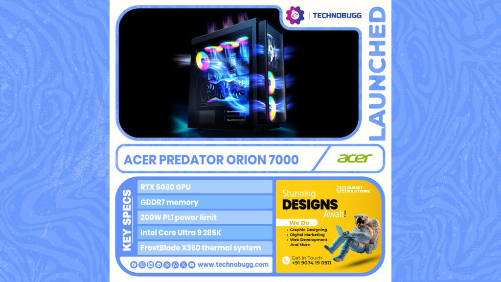 Acer Predator Orion 7000 Unveiled
