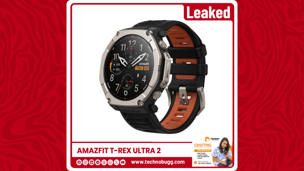 Amazfit T-Rex Ultra 2 Leaked Online