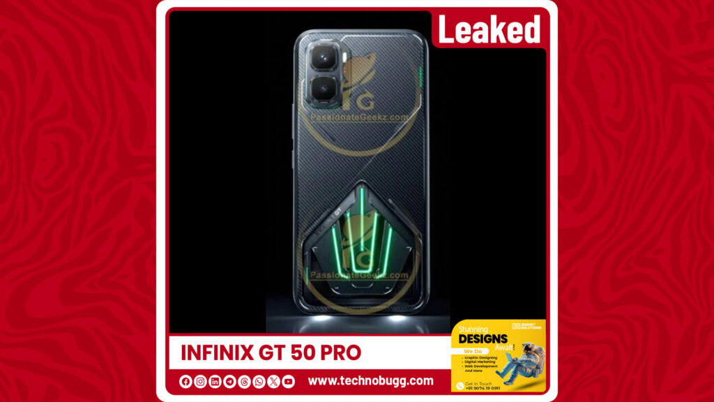 Infinix GT 50 Pro Design And Specifications Leaked Online