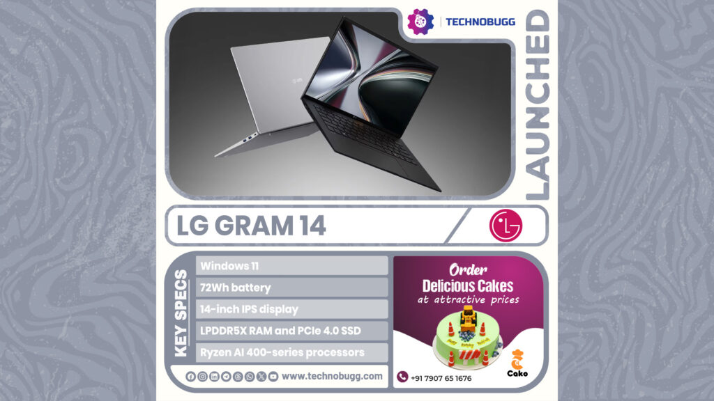 LG Gram 14 Launched