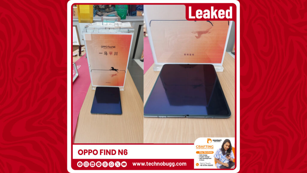 Oppo Find N6 Real Life Images Leaked Online Oppo Find N6 Real Life Images Leaked Online
