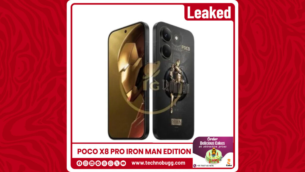 Poco X8 Pro Iron Man Edition Leaked Online Poco X8 Pro Iron Man Edition Leaked Online