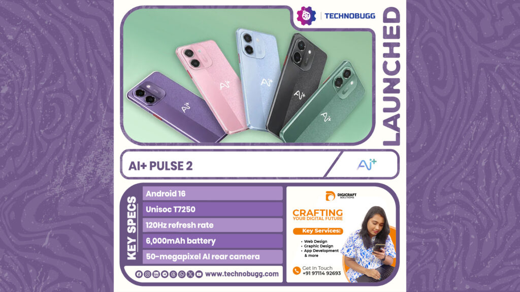Ai+ Pulse 2 Unveiled