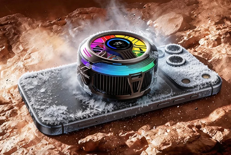 Black Shark Ice Cooling Back Clip 6 Pro Unveiled Black Shark Ice Cooling Back Clip 6 Pro