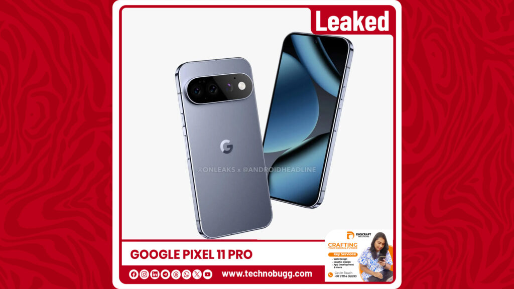 Google Pixel 11 Pro CAD Renders Leaked