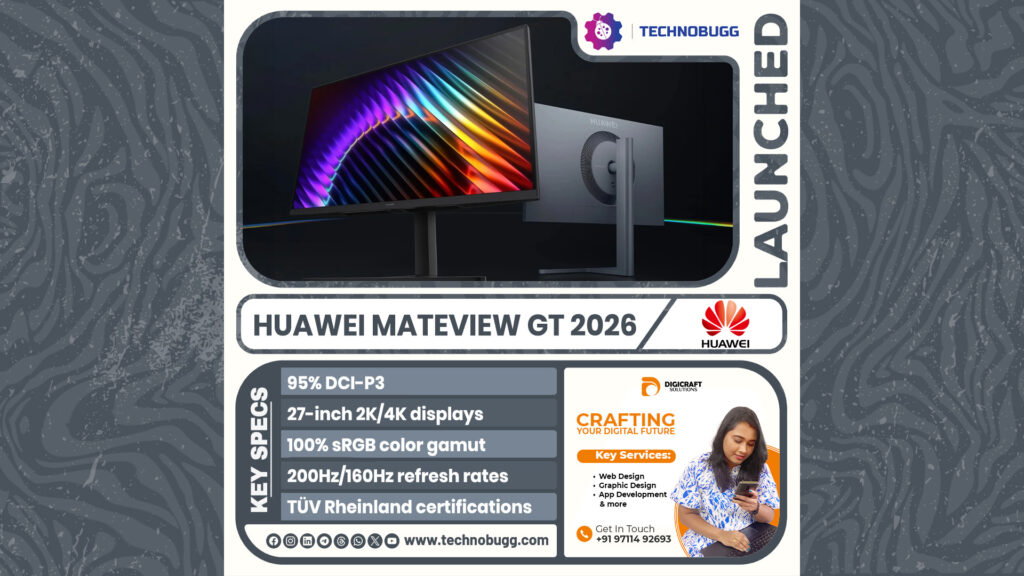 Huawei MateView GT 2026 Launched