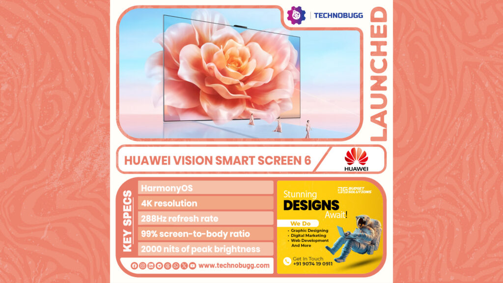 Huawei Vision Smart Screen 6 Launched
