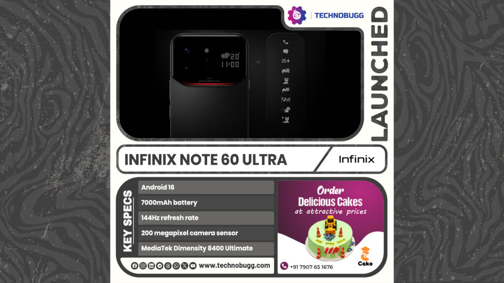 Infinix Note 60 Ultra Goes Official