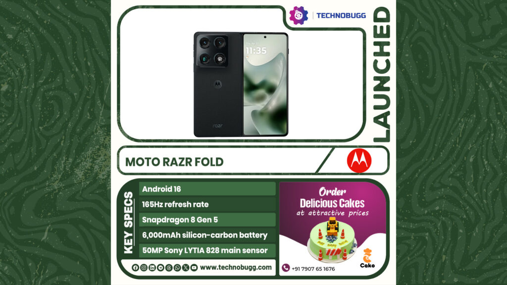 Moto Razr Fold Announced Moto Razr Fold Announced