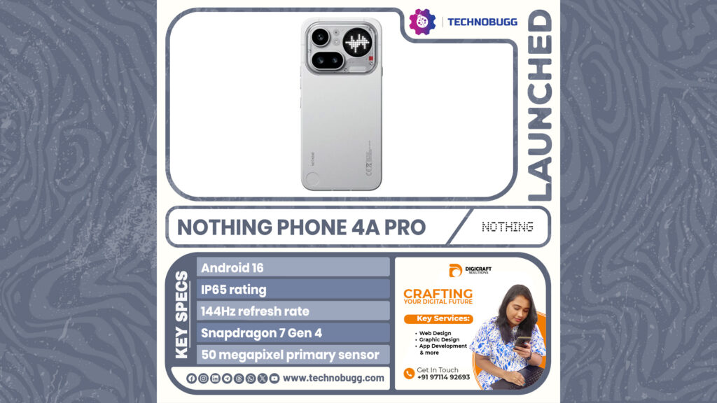 Nothing Phone 4a Pro Goes Official
