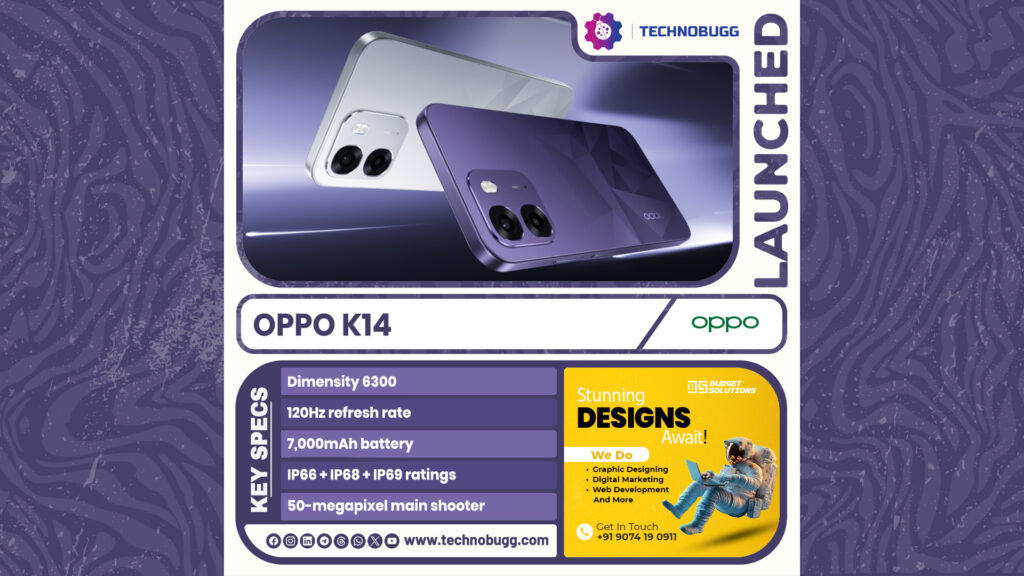Oppo K14 Goes Official