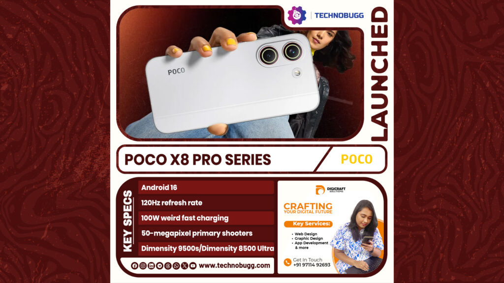 Poco X8 Pro Series Launched Poco X8 Pro Series Launched