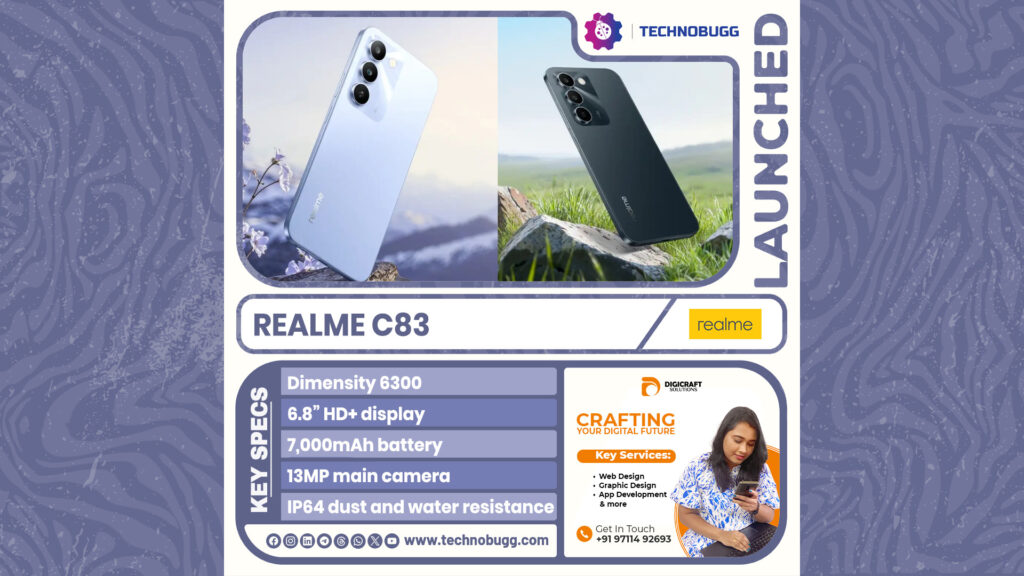 Realme C83 Goes Official