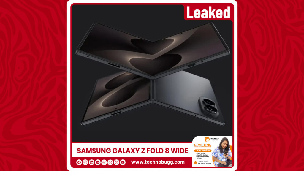 Samsung Galaxy Z Fold 8 Wide Renders Leaked Samsung Galaxy Z Fold 8 Wide Renders Leaked