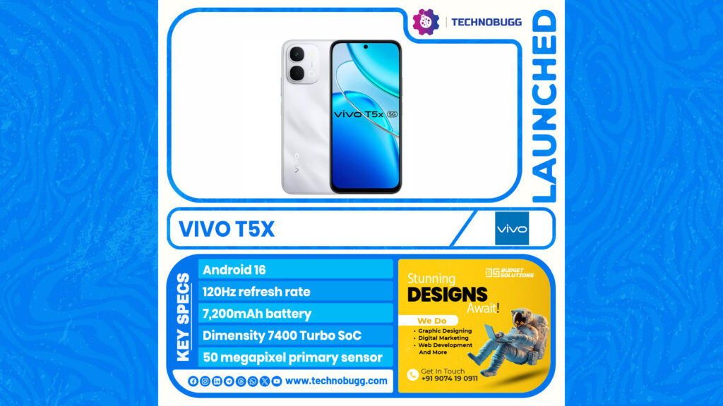Vivo T5x Goes Official Vivo T5x Goes Official