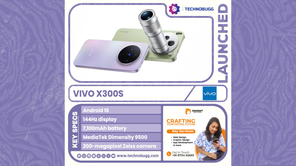 Vivo X300s Unveiled Vivo X300s Unveiled