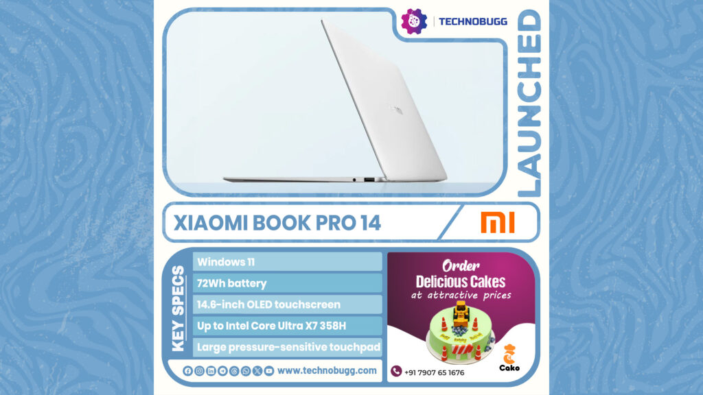 Xiaomi Book Pro 14 Launched