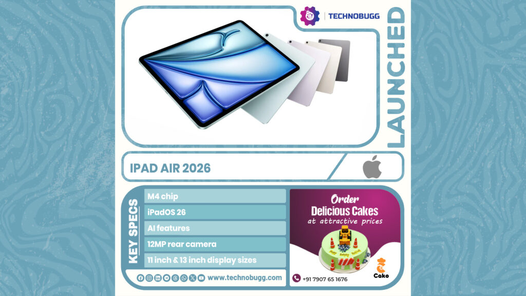 iPad Air 2026 Goes Official