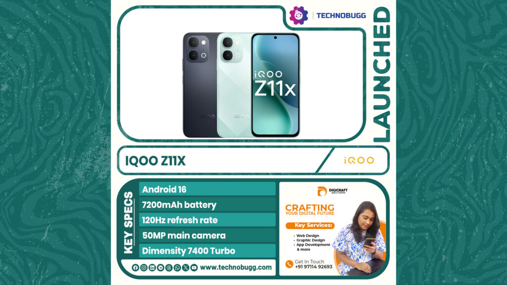iQOO Z11x Unveiled