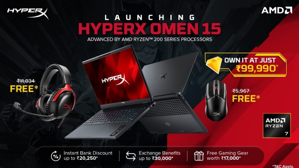 HP HyperX Omen 15