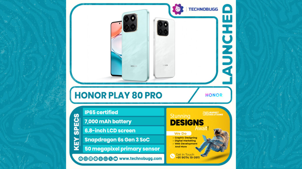 Honor Play 80 Pro Goes Official