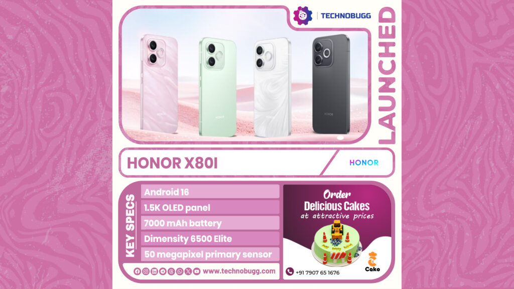 Honor X80i Goes Official