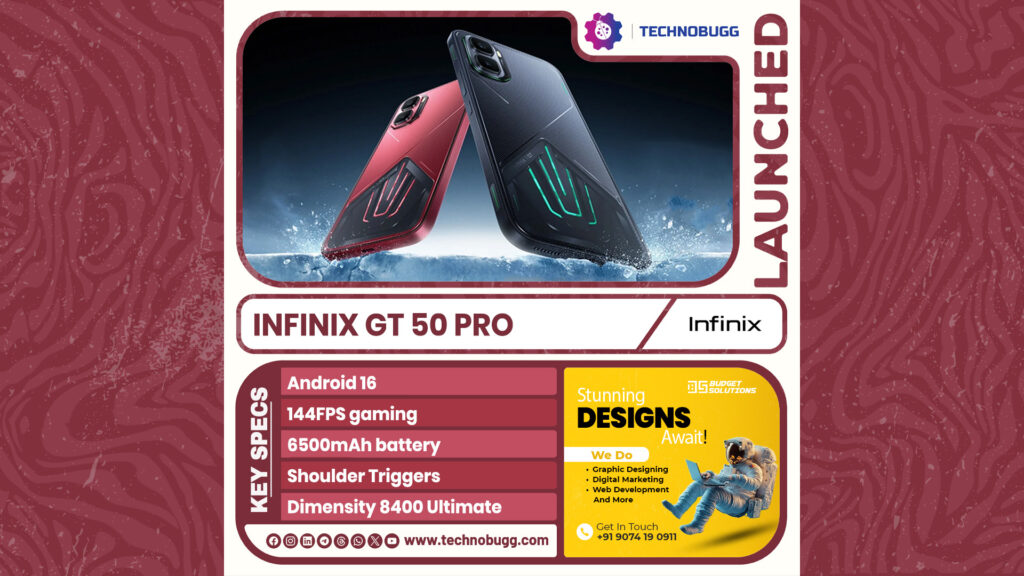 Infinix GT 50 Pro Unveiled