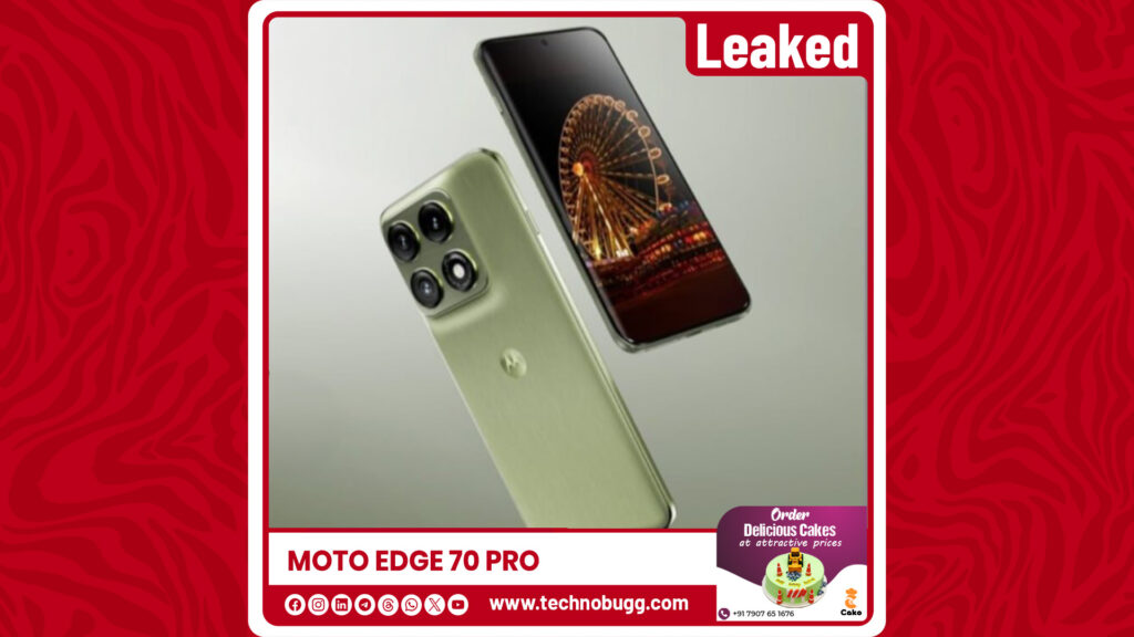 Moto Edge 70 Pro Promo Material Leaked