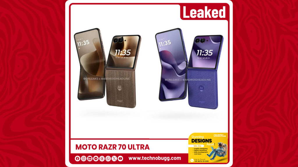 Moto Razr 70 Ultra Complete Specifications Leaked Online