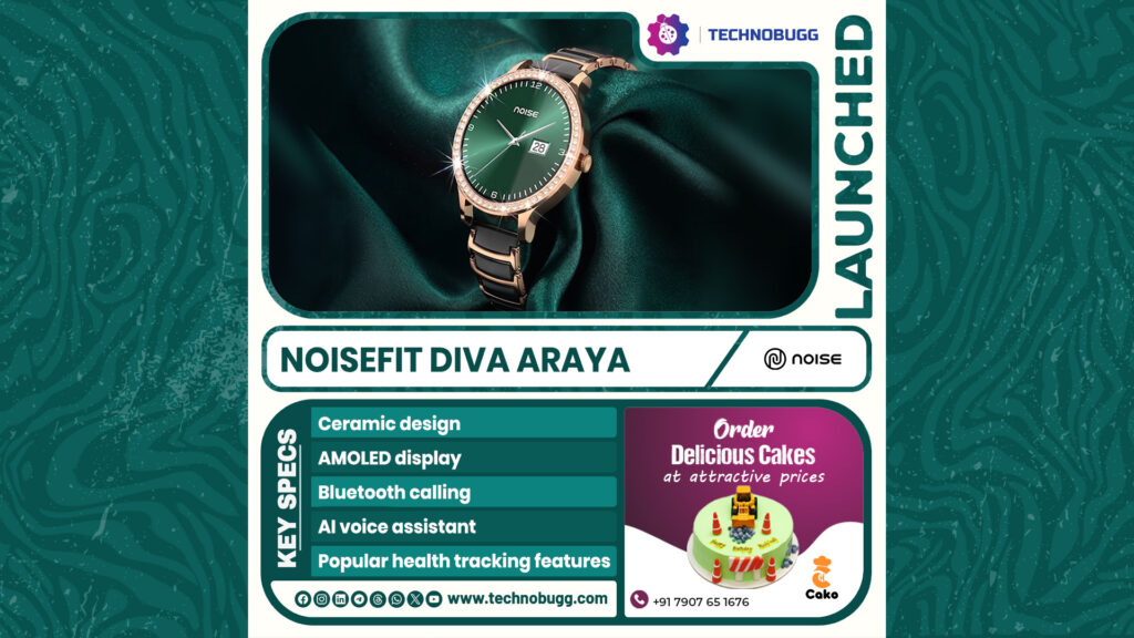 NoiseFit Diva Araya Launched in India