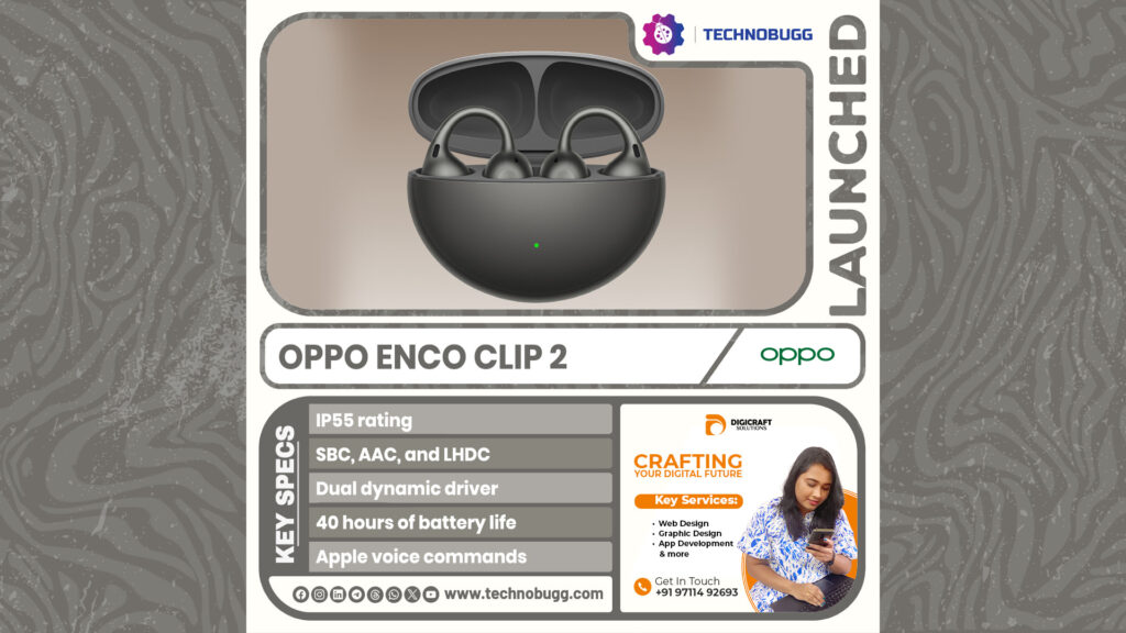 Oppo Enco Clip 2 Goes Official