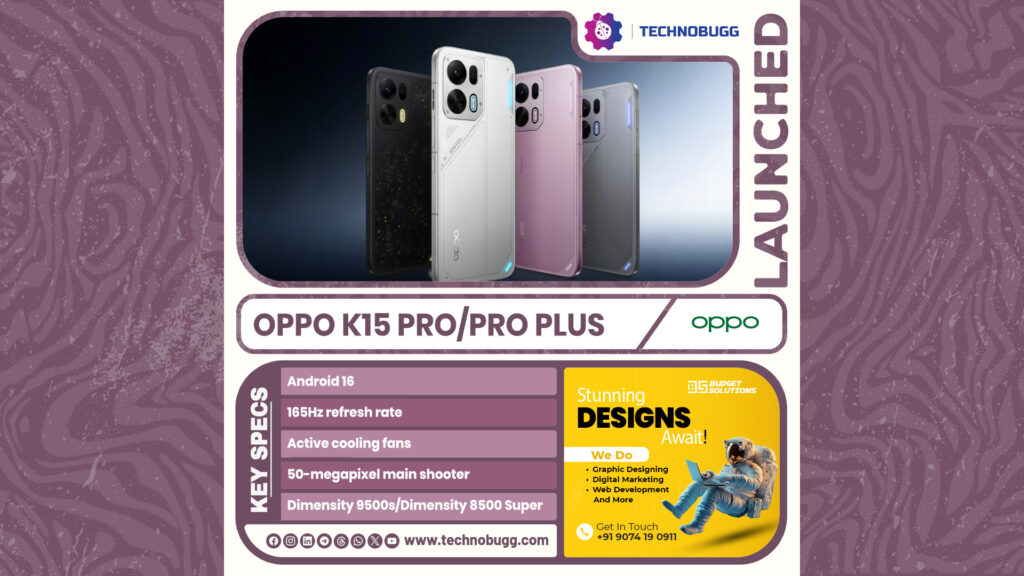 Oppo K15 Pro Series Goes Official