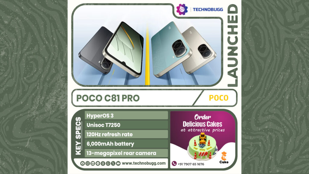 Poco C81 Pro Goes Official