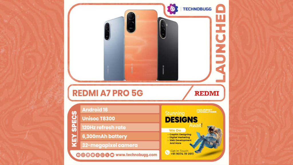 Redmi A7 Pro 5G Goes Official In India