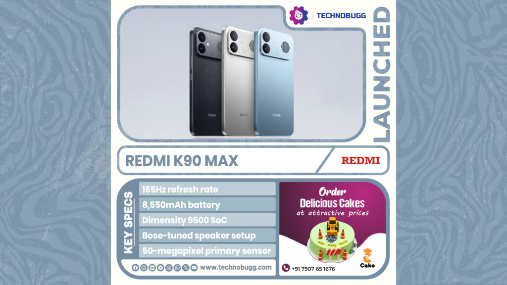 Redmi K90 Max Goes Official