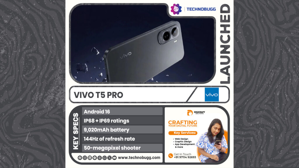Vivo T5 Pro Goes Official Vivo T5 Pro Goes Official