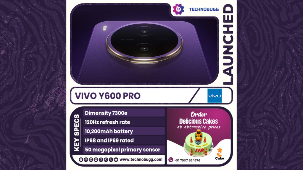 Vivo Y600 Pro Unveiled