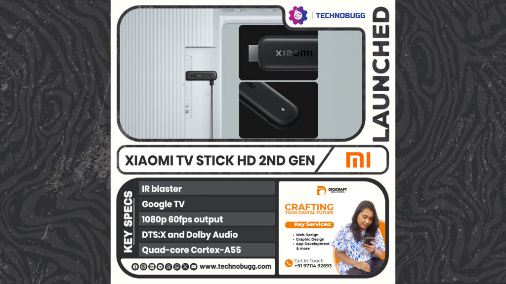 Xiaomi TV Stick HD 2nd Gen Unveiled