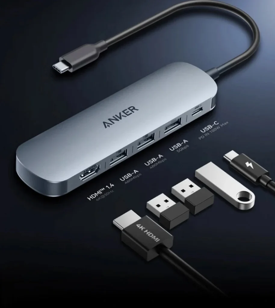 Anker Launches New 5-in-1 USB-C Hub