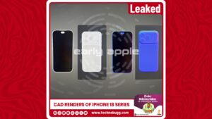 CAD Renders of iPhone 18 Series